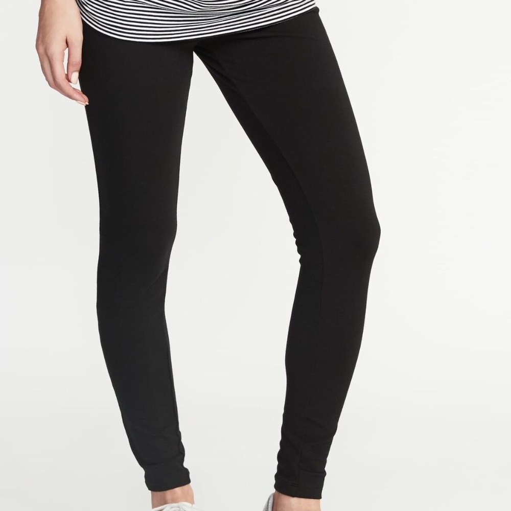 Old Navy Maternity Full-Panel Jersey Leggings